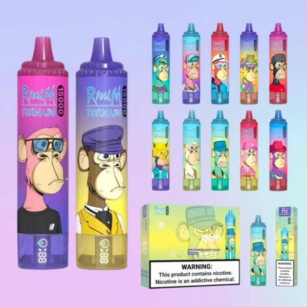 puff 15000 taf pas cher Puff 15K sans nicotine par Tornado RandM main image 0