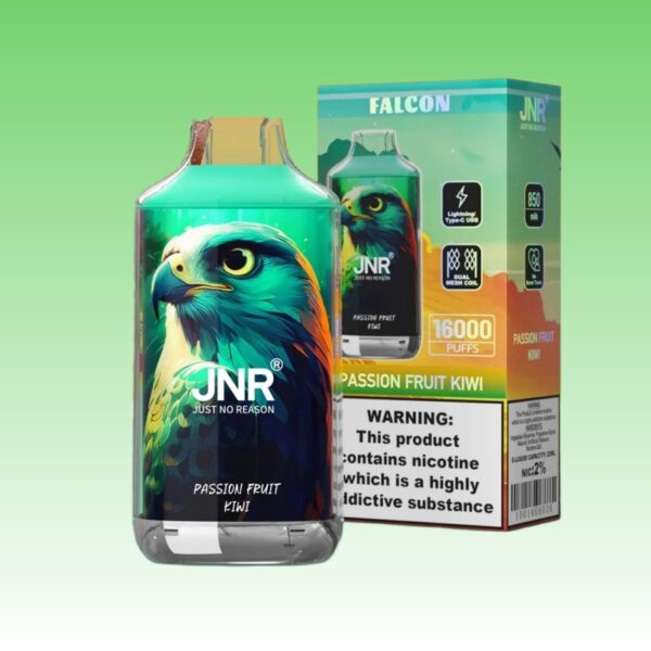 puff 16k jnr sans nicotine JNR Falcon 16000 – Vape Jetable | 100% Authentique main image 0