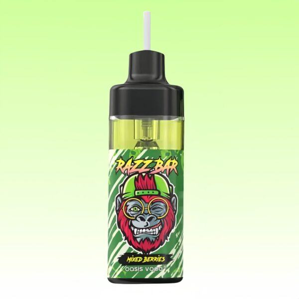 Razz Bar 12000 Puffs 2 Razz Bar Watermelon Ice Goût