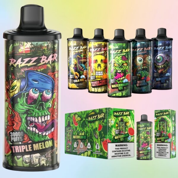 Razz Bar 30000 Puffs 1 Razz Bar 30000 Puffs