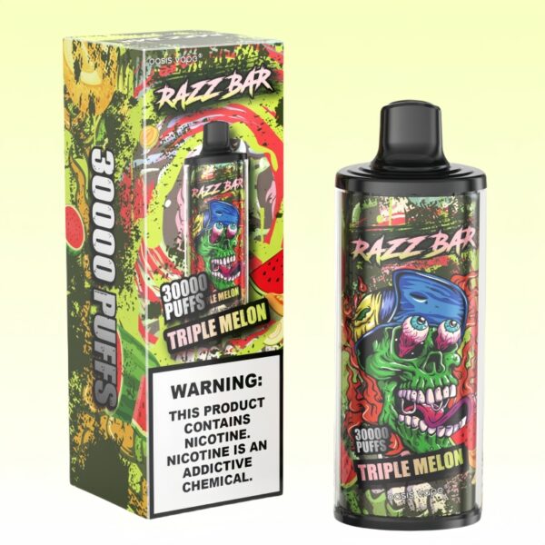 Razz Bar 30000 Puffs 3 Razz Bar 30000 Puffs