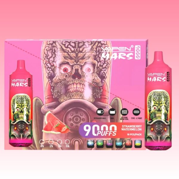 Acheter Pas cher Vapen Mars 9000 Puffs À vendre | Prix € 6,47 | En gros