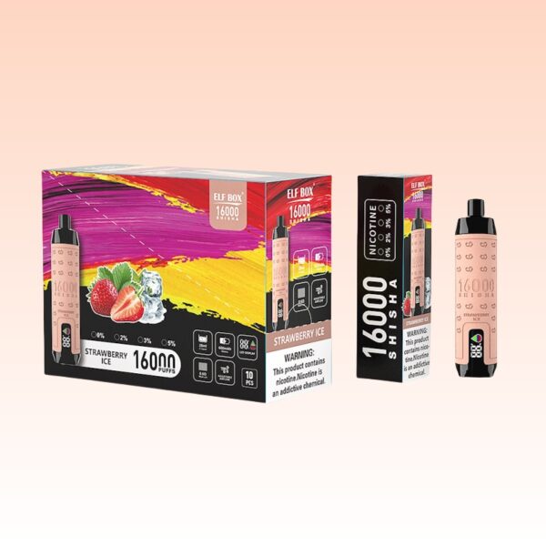 Acheter Pas cher ELF BOX Shisha 16000 Puffs  vendre | Prix  7,99 | En  gros | VSVAPE