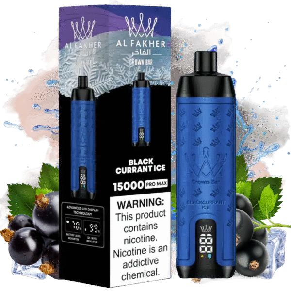 elfbar elfa kaufen Al Fakher Crown Bar Blackcurrant Ice 40000 Puffs Mega Max Disposable