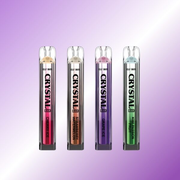 Acheter Pas cher Elf Box Crystal Bar 600 Puffs  vendre | Prix  7,99 | En  gros | VSVAPE