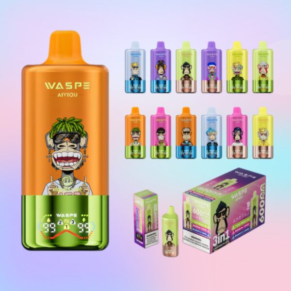 Acheter Pas cher Waspe 3 in 1 60000 Puffs  vendre | Prix  7,99 | En gros  | VSVAPE