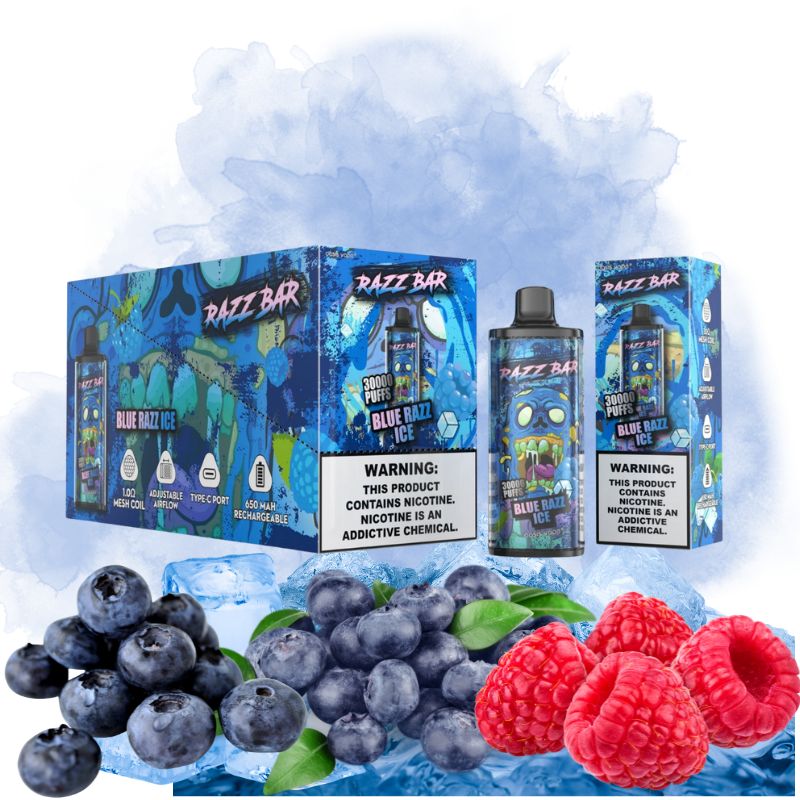Acheter Pas cher Razz Bar Blue Razz Ice Goût À vendre | Prix € 7,31 ...