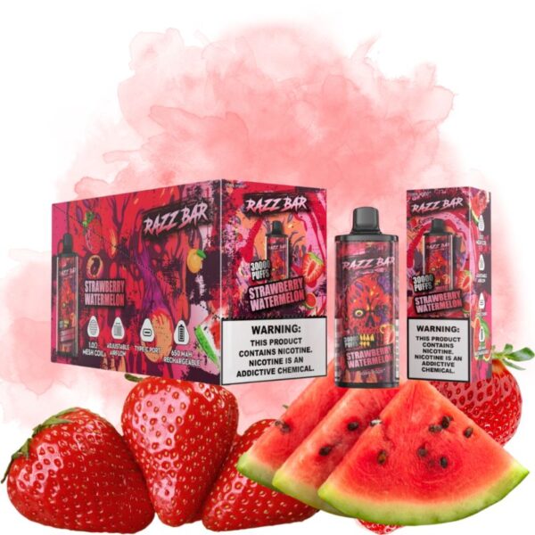 Strawberry Watermelon 17 Razz Bar Strawberry Watermelon Goût