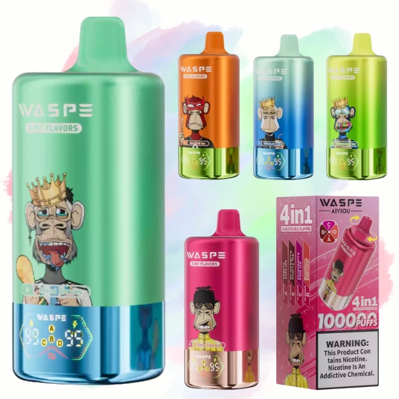 Acheter Pas cher Waspe 4-in-1 100k Puffs À vendre | Prix € 7,99 | En gros