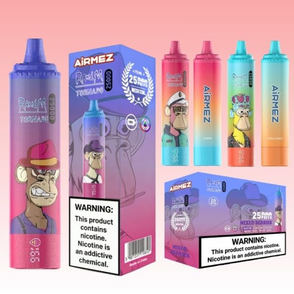 Airmez Tornado 25000 Puffs